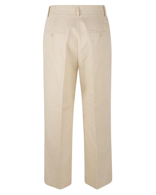 Weekend by Maxmara Natural Zircone Wide Leg Trousers