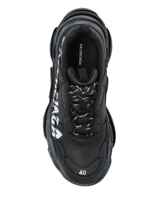 Balenciaga Black Triples S Sneakers