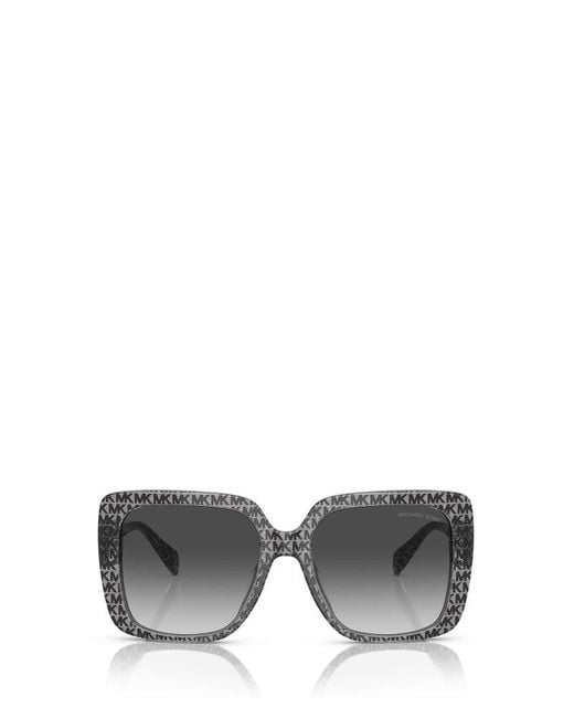Michael Kors Gray Mallorca Square Frame Sunglasses