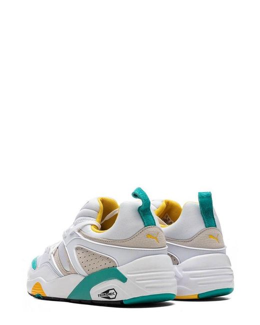 PUMA White Blaze Of Glory Retro Low-Top Sneakers for men