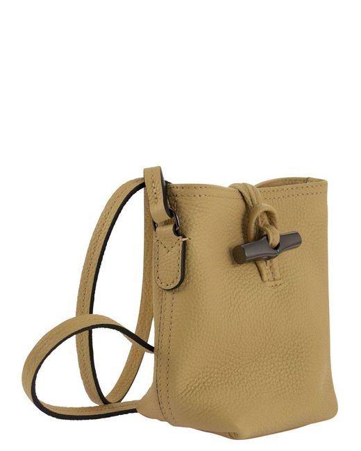 Longchamp Roseau Xs Shoulder Bag in Natural