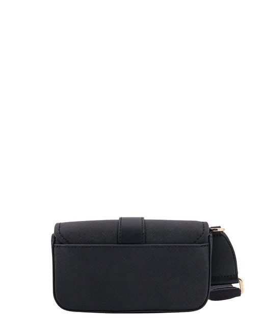 MICHAEL Michael Kors Black Greenwich Extra-small Saffiano Leather Sling Crossbody Bag