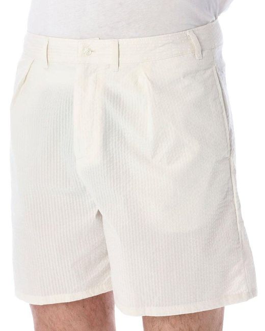 Nike White Seersucker Shorts for men