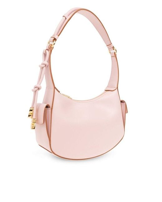Ganni Pink 'swing' Shoulder Bag,
