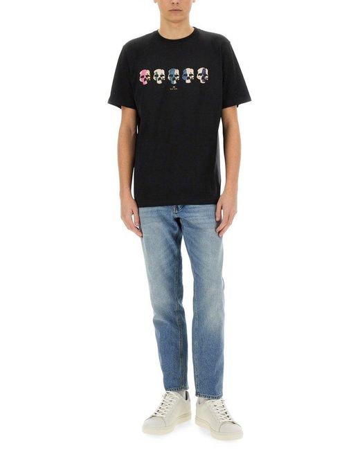 Paul Smith Black Regular Fit Tshirt for men