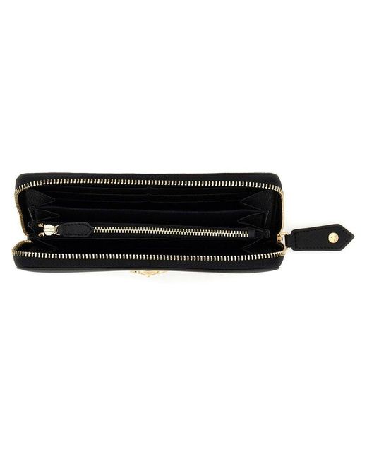Vivienne Westwood Black Zipped Wallet