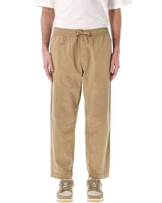 YMC Natural Alva Skate Drawstring Trousers for men