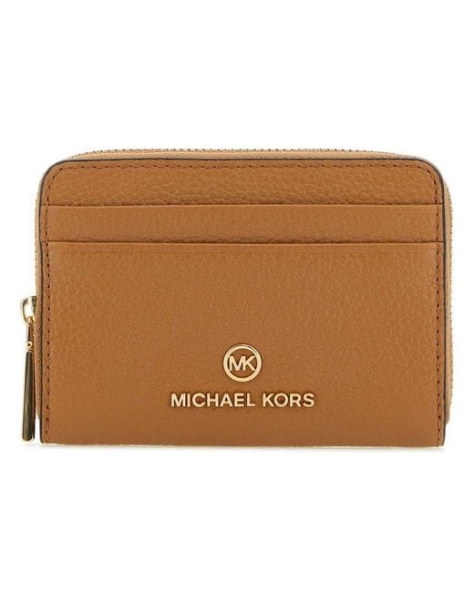 Michael kors deals zip around wallet