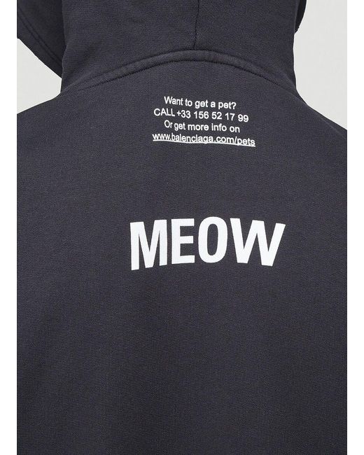 Balenciaga cat hoodie Clearance