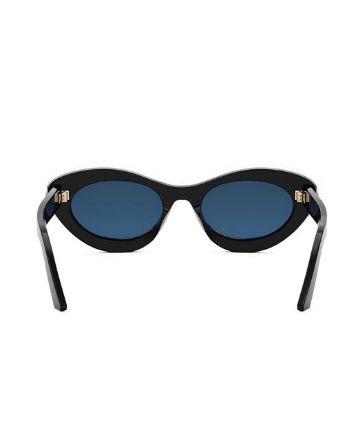 Dior Blue Cat-Eye Sunglasses