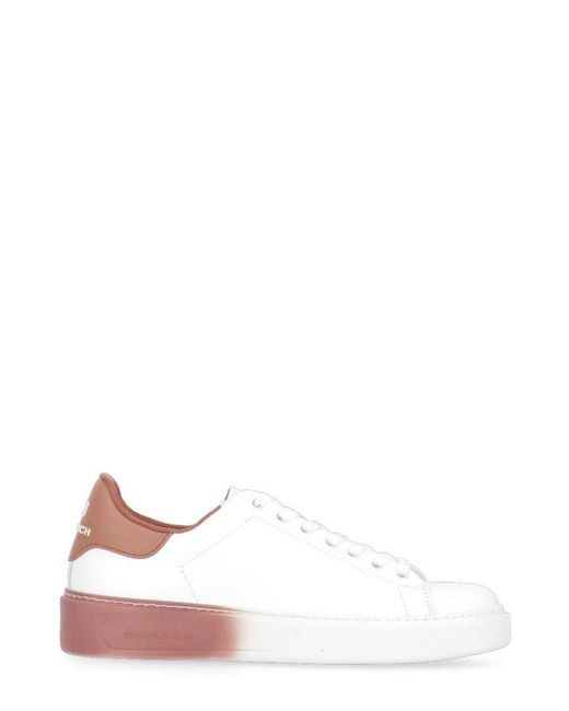 Woolrich White Classic Court Low-top Sneakers