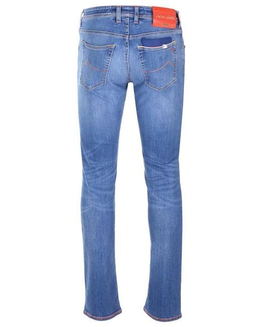 Jacob Cohen Blue Nick Limited Edition Selvedge Denim Jeans for men