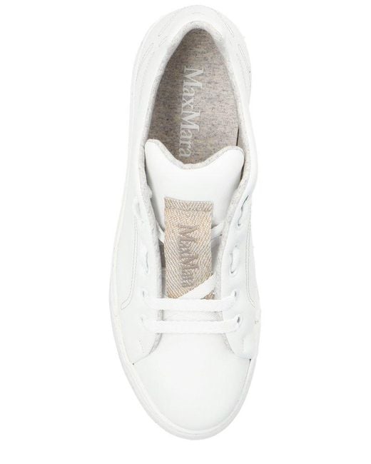 Max Mara White Maxigreen Low-top Sneakers