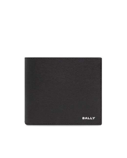 Bally Black Foldable Wallet for men
