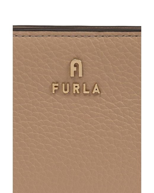 Furla Natural 'camelia Small' Wallet,
