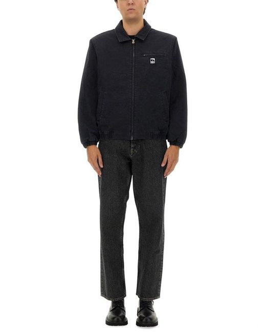 Obey Black Logo Emblem Sweater for men