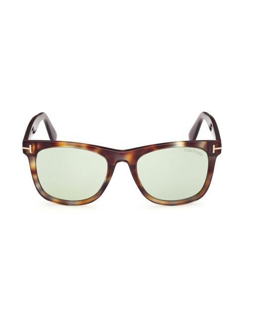Tom Ford Black Kevyn Square Frame Sunglasses for men