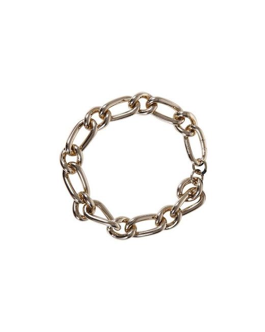 Max Mara Metallic Urbania Chained Necklace