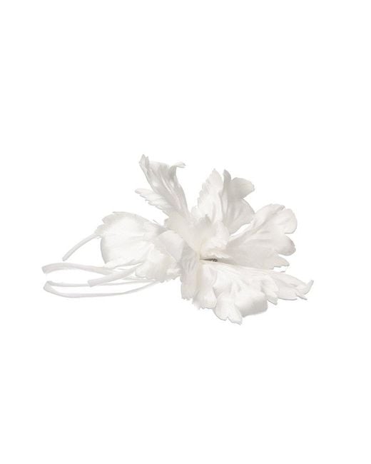 Liu Jo White Flower Brooch