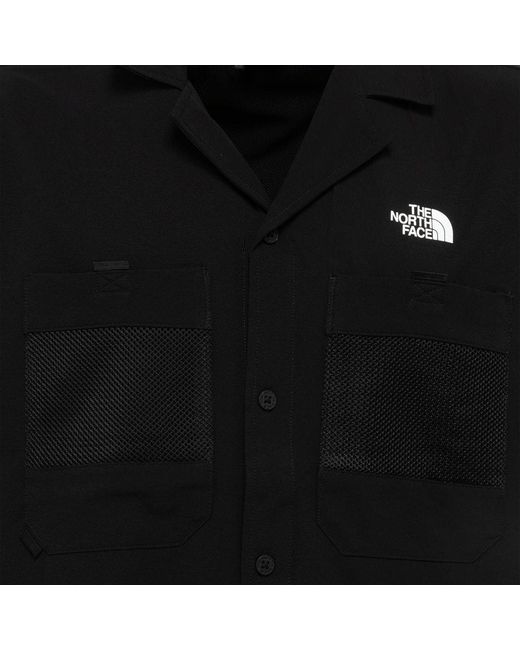 The North Face Black First Trail Short-sleeved Shirt for men