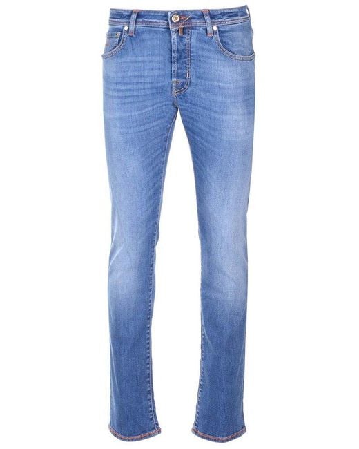 Jacob Cohen Blue Nick Limited Edition Selvedge Denim Jeans for men