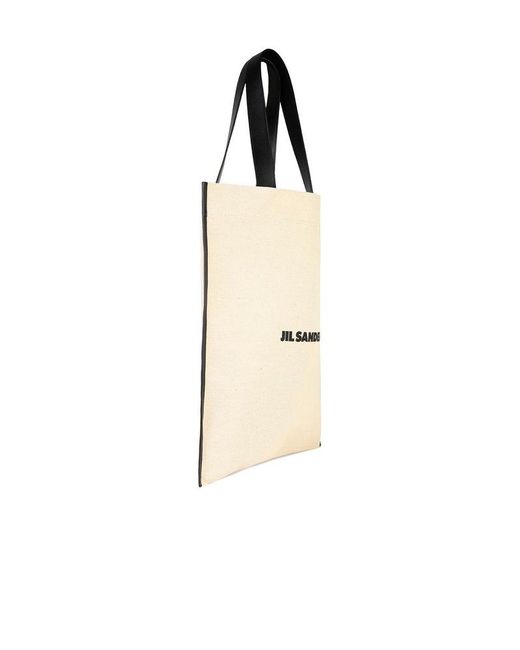 Jil Sander Natural Canvas Shopping Bag for men