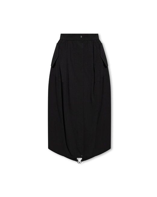 Max Mara Black 'luca' Wool Skirt