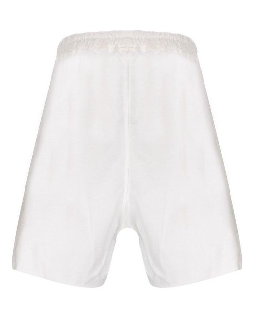 Rick Owens White Shorts for men