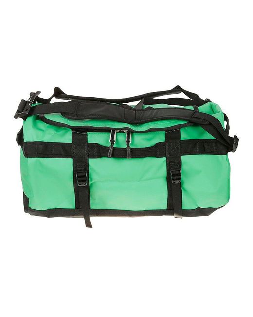 The North Face Green Base Camp Zipped Duffle Bag for men