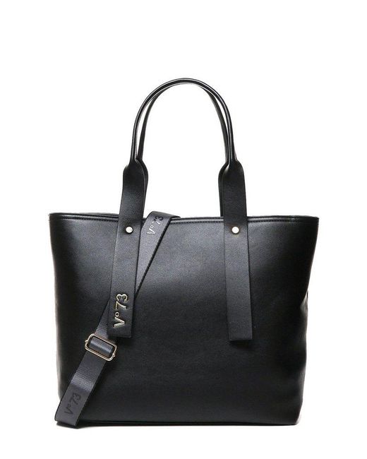 V73 Black Agatha Top Handle Bag