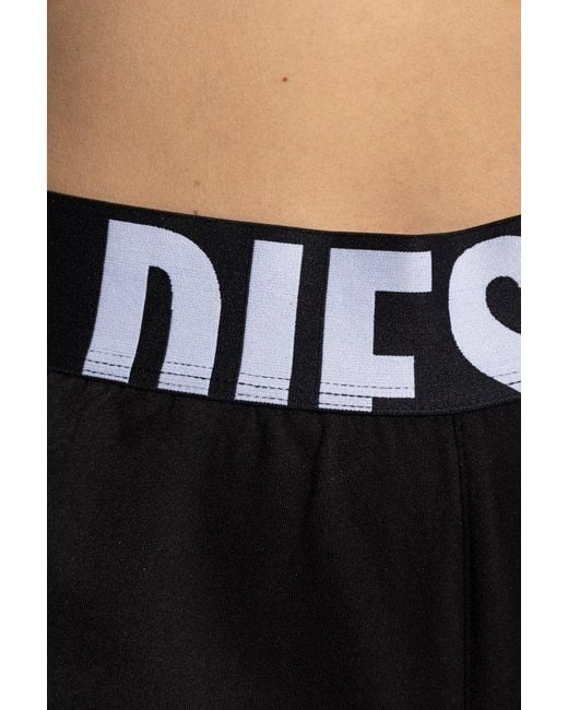 DIESEL Black Arianna-D-Pop Shorts