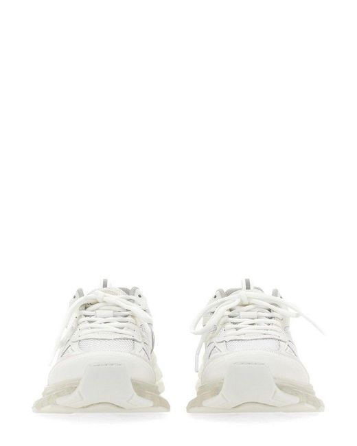 Axel Arigato White Marathon Mesh Lace-Up Sneakers