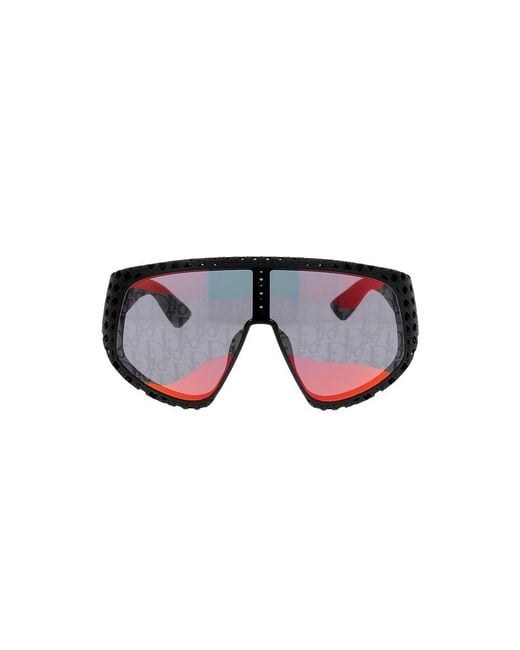 Dior Black Oversized Frame Sunglasses for men