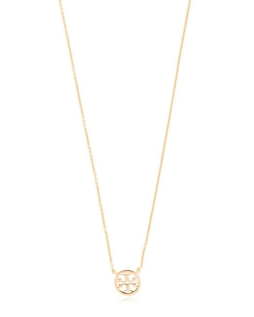 Tory Burch | Jewelry | Tory Burch Gold Miller Pave Crystal Necklace |  Poshmark