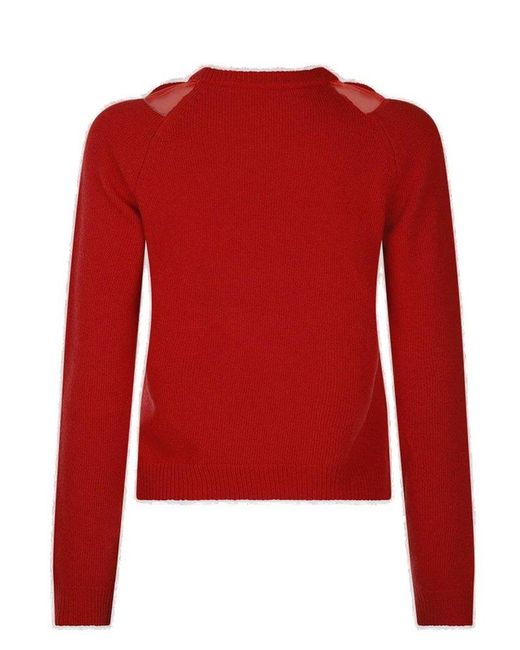 Batermoon Girls' Cute Heart Patchwork Pullover Sweater - Long Sleeve, Crewneck, Soft Cotton Knit Jumper Top
