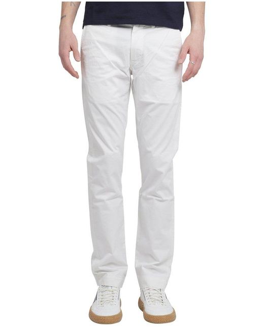 Polo Ralph Lauren Trousers in White for Men | Lyst UK
