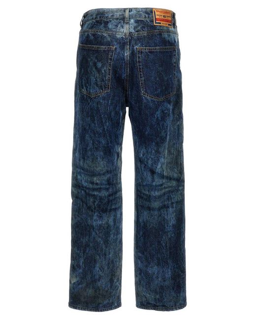 DIESEL Blue 'D-Rise 0Pgax' Jeans for men