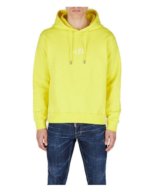 DSquared² Yellow Sweatshirt for men