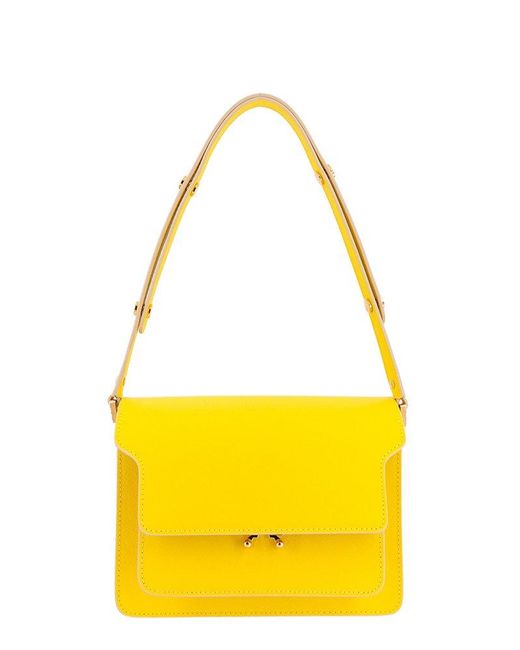 Marni Yellow Trunk Bag