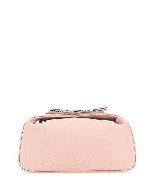 Lanvin Haute Sequence Zip-Up Clutch Bag in Pink | Lyst