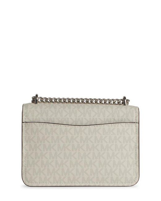 MICHAEL Michael Kors Gray Claire Chain-Linked Crossbody Bag