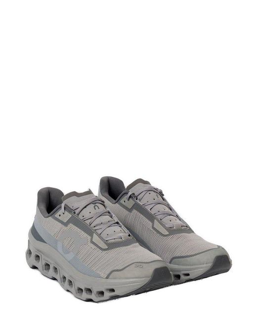 On Shoes Gray Cloudmonster Void Sneakers for men