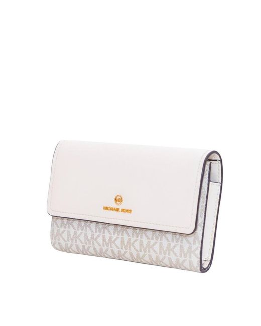 Micheal kors white wallet deals