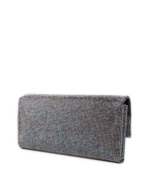 Benedetta Bruzziches Gray Bags Sparkling Clutch
