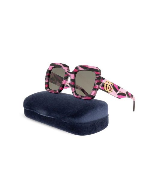 Gucci Pink Sunglasses,