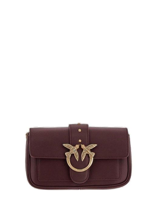 Pinko Purple Love Wallet Bag Simply