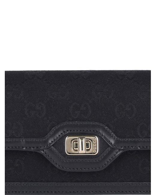 Gucci Gray Gg Luce Mini Shoulder Bag