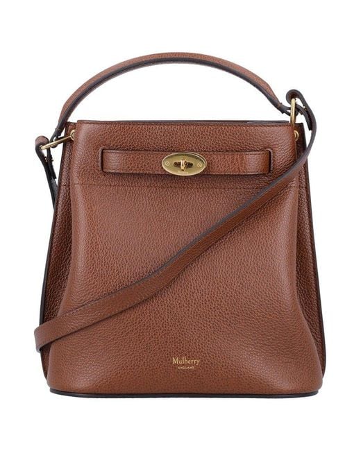Mulberry Brown Islington Bucket Bag