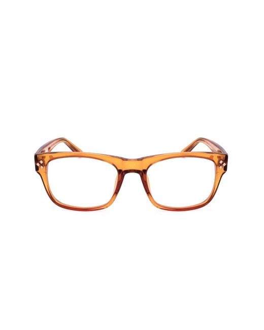 Linda Farrow Black X Matthew Williamson Rectangle Frame Glasses