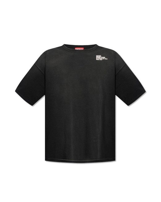 DIESEL Black 't-boxt-n7' T-shirt, for men